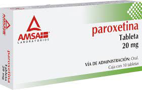 PAROXETINA AMSA 20MG.10TAB.