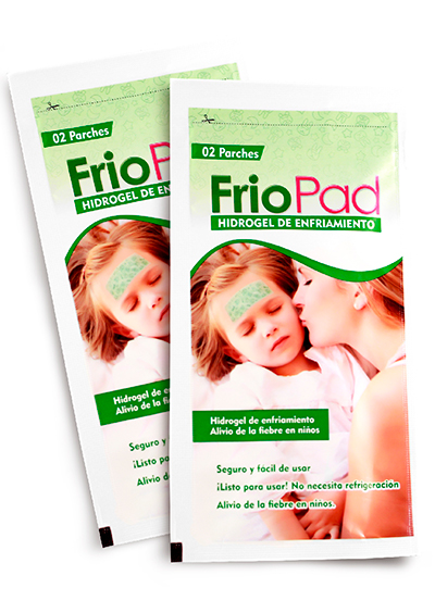 PARCHE FRIO PAD CON 2PZA.