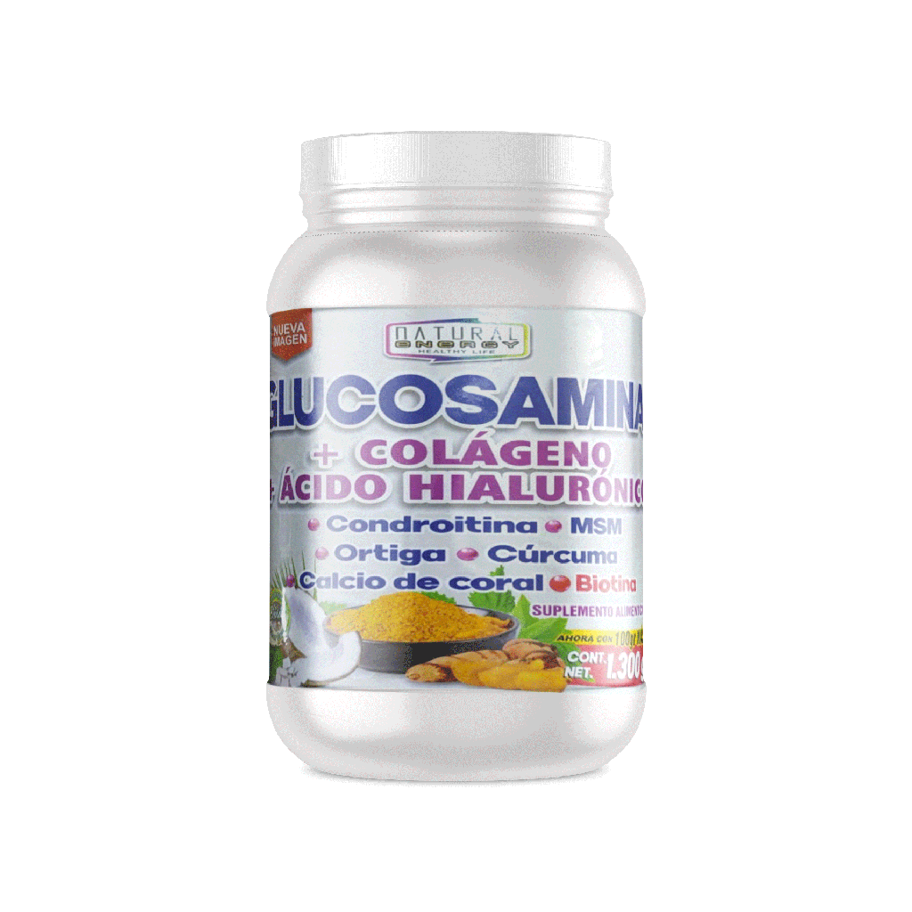 GLUCOSAMINA+COLAGENO NATURAL E.COCO 1.3KG.