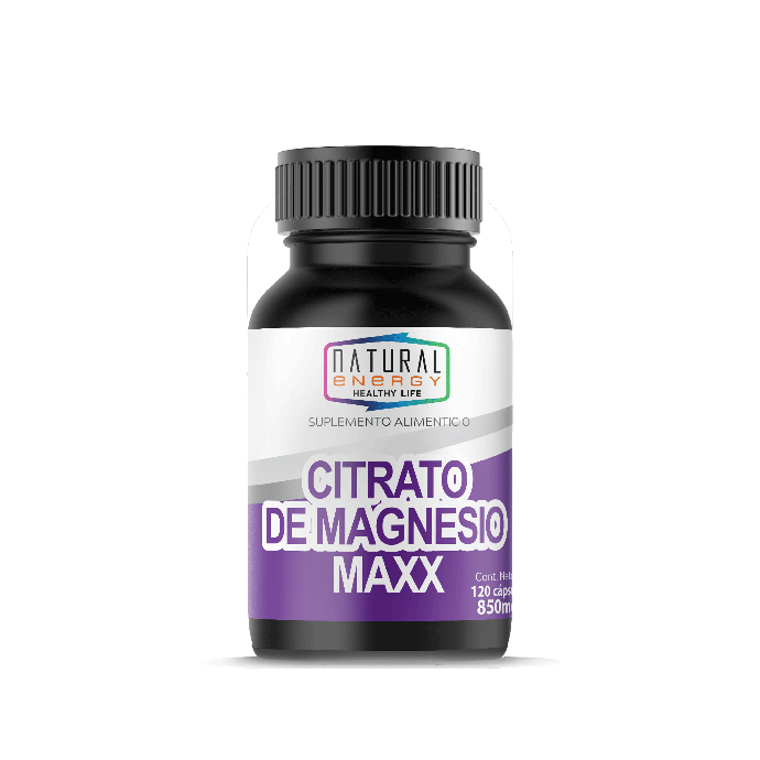 CITRATO MAGNESIO NATURAL E.MAXX 120CAP.