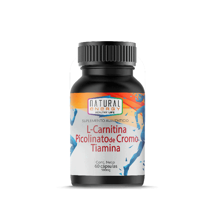 L-CARNITINA NATURAL ENERGY 60CAP.