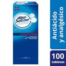 ALKA-SELTZER 100 TAB.EFERV.