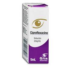 CIPROFLOXINO GRIN OFTALMICO 5ML.