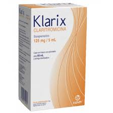 CLARITROM.KLARIX 125MG.60ML.