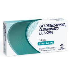 CICLOBENZAPRINA CLONIXINATO DE LISINA MAVER 20TAB.