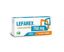 LEVOFLOXACINO LEFAREX 750MG. 7TAB.