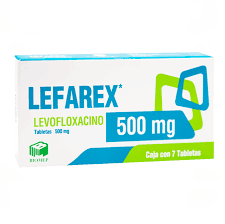 LEVOFLOXACINO LEFAREX 500MG.7TAB.