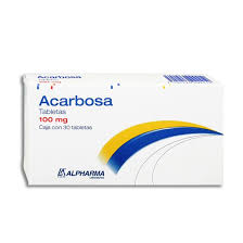 ACARBOSA ALPHARMA 100MG.30TAB.