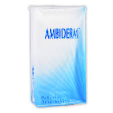 PAÑUELO AMBIDERM BCO.10PZA.