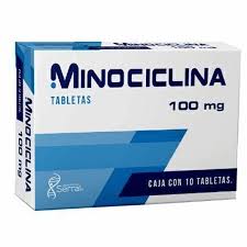 MINOCICLINA SERRAL 100MG.10TAB.