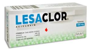 ACICLOVIR LESACLOR 400MG.35TAB.