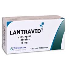 OLANZAPINA LANTRAVID 5MG.28TAB.