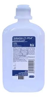 SOLUCION CLORURO DE SODIO PISA INY.500ML.