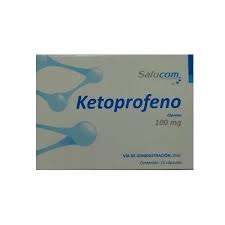 KETOPROFENO SALUCOM PISA 100MG.15CAP.