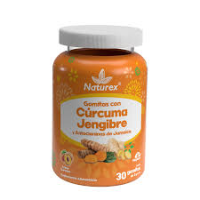 CURCUMA Y JENGIBRE NATUREX GOMITAS CON 30