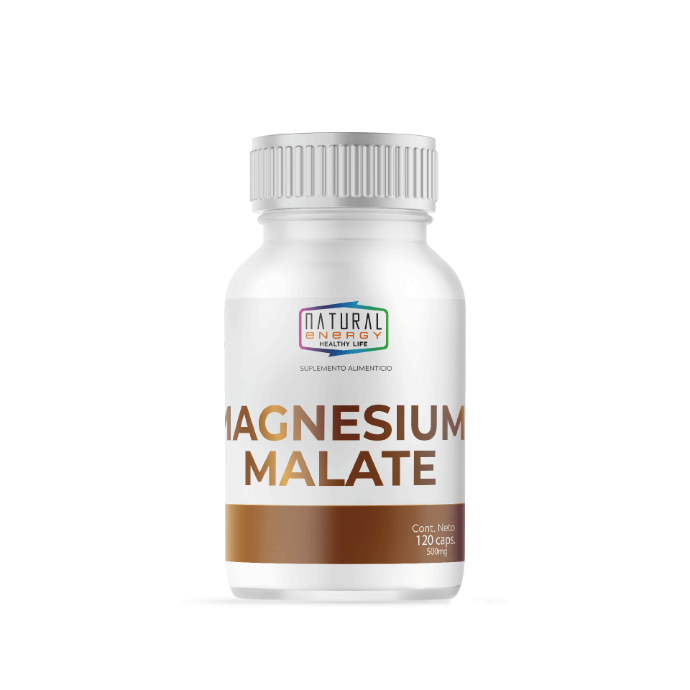 MAGNESIUM MALATE NATURAL E.500MG.120CAP.