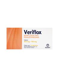 NORFLOX.FENAZOP.VERIFLOX 400/100MG.16TAB.