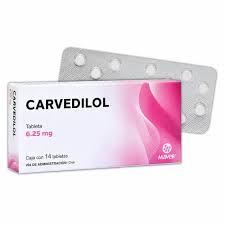 CARVEDILOL MAVER 6.25MG.14TAB.