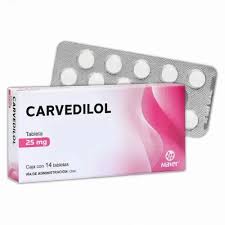 CARVEDILOL MAVER 25MG.14TAB.