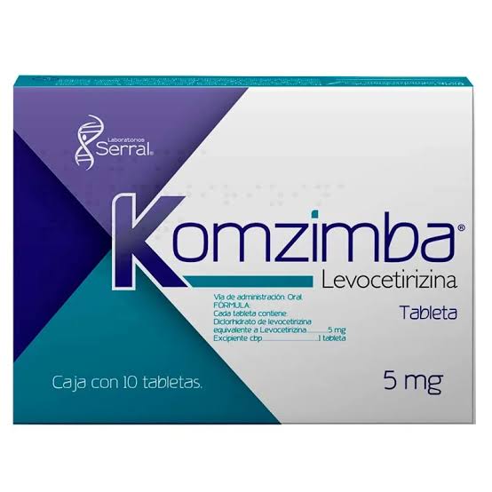 LEVOCETIRIZINA KOMZIMBA 5MG.20TAB.