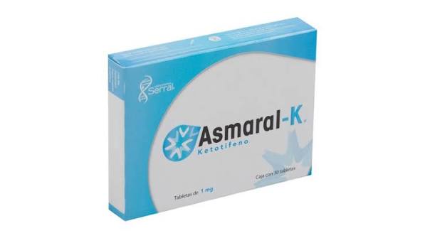KETOTIFENO ASMARAL K 1MG.30TAB.