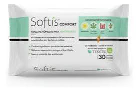 TOALLITA SOFTIS COMFORT 30PZA.