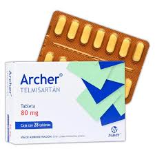 TELMISARTAN ARCHER 80MG.28TAB.