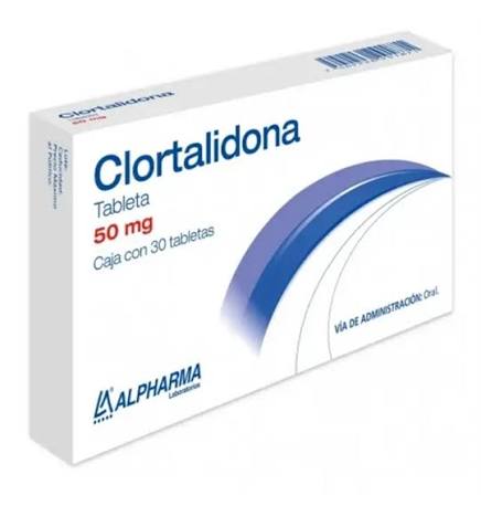 CLORTALIDONA ALPHARMA 50MG.30TAB.
