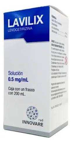 LEVOCETIRIZINA LAVILIX 200ML.