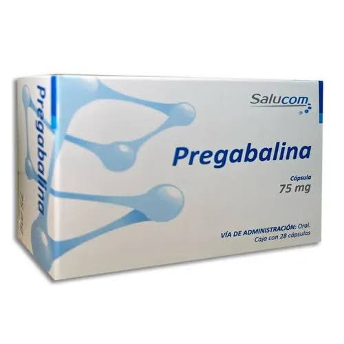 PREGABALINA SALUCOM 75MG.28CAP.