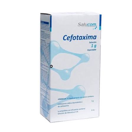 CEFOTAXIMA SALUCOM IM 1GR.1AMP.