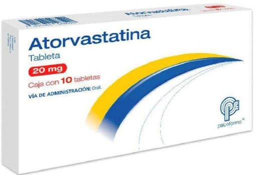 ATORVASTATINA PSICOFARMA 20MG.C/10TAB.