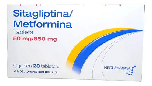 SITAGLIPTINA METFORMINA NEOLPHARMA 50/850MG.28TAB.