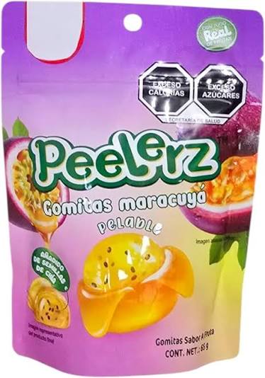 GOMITAS PEELERZ MARACUYA 65GR.