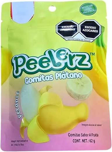 GOMITAS PEELERZ PLATANO 65GR.