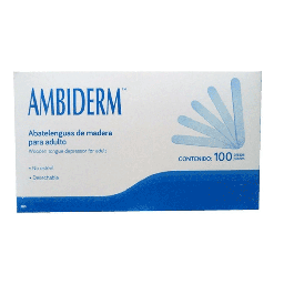 [AIABAABA100] ABATELENGUAS AMBIDERM 100PZAS.