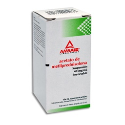 [AMMETCOD40MG] METILPREDNISOLONA.AMSA 40MG.INYECT.C/1PZA.