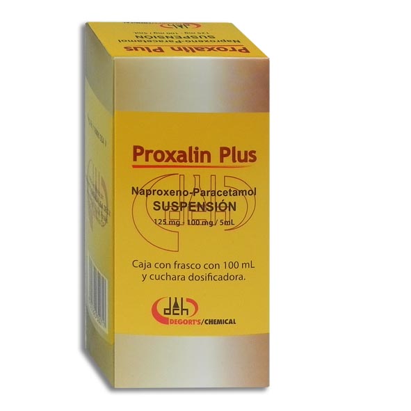 NAPROX.PARAC.PROXALIN PLUS S.C/100ML. | Expo-pharma