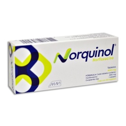 [MVNORNOR400] NORFLOXACINO NORQUINOL 400MG.C/20G.