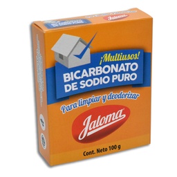 [JABICSOD100] BICARBONATO DE SODIO JALOMA C/100GR.
