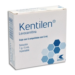 [KNLEVKEN5AM] LEVOCARNITINA KENTILEN 1GR.INY.5AMP.