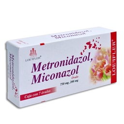 [LEMMIMEC7OV] METRON.MICONAZOL MECONALON LOEFFLER 7OVULOS