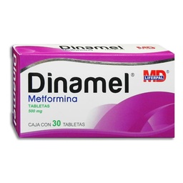 [LIMETDIN500] METFORMINA DINAMEL 500MG.C/30T.