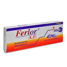 [LOFUAFER30] FERLOR A.F. C/30 TABS.