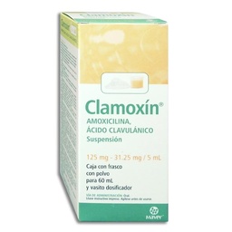 [MAAACCLA125] CLAMOXIN 125/31MG.C/60ML