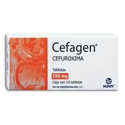 [MACEFC25010T] CEFAGEN 250MG.10TAB.