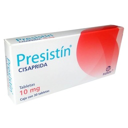 [MACISP1030T] CISAPRIDA PRESISTIN 10MG.30TAB.