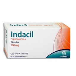 [MACLIIND16C] CLINDAMICINA INDACIL 300MG.16CAP.