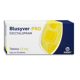 [MAESCBLU28T] ESCITALOPRAM BLUSYVER 10MG.C/28TAB.