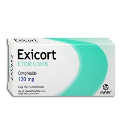 [MAETO1207TA] ETORICOXIB EXICORT 120MG.7TAB.